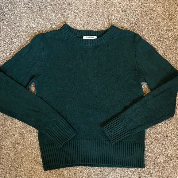 Old Navy Dark Green Sweater Size Small - Picture 1 of 6